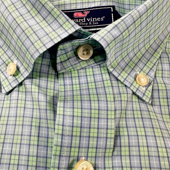 Vineyard Vines Classic Fit Tucker Shirt Button Down Cotton Long Sleeve Mens - Picture 4 of 16